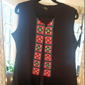 Bohemian Embroidered Vest